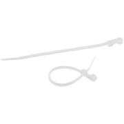 Хомут кабельный под винт 3.6х100 бел. NO-225-315 (уп.100шт) Эра Б0066040