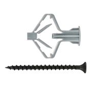 Дюбель для гипсокартона «бабочка» 10х50 с сам. 4х60 (уп.4шт) Tech-Krep/Zitar 126703